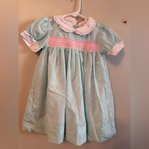 The Smocking Place Smocked Cross Dress